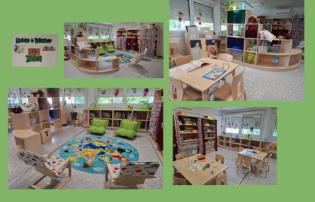 Spiele- und Bücherinsel